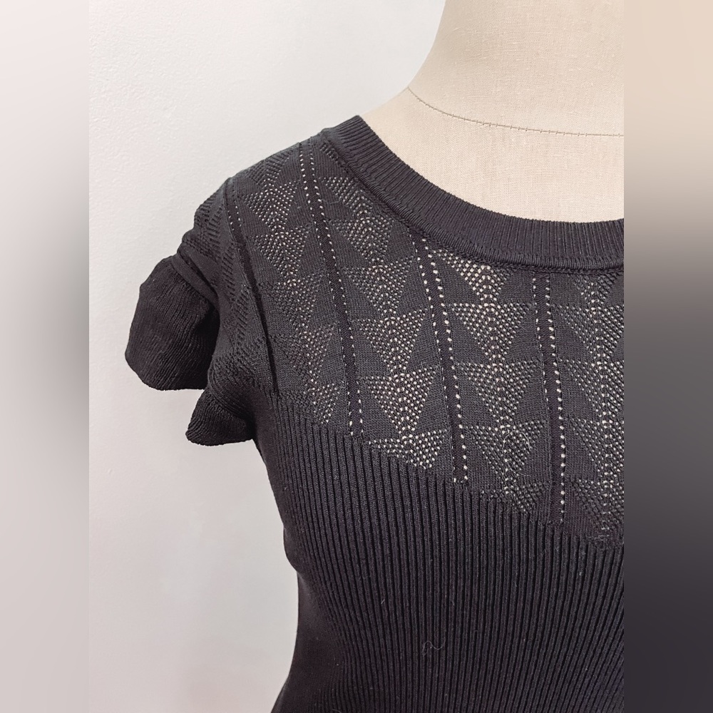 NWT Wishlist Ruffled Rib Bodysuit - Picture 3 of 5